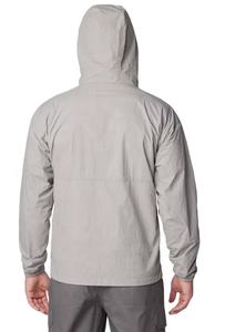 Veste coupe-vent matelassée pour homme, grande taille, logo personnalisé, respirante, coupe-vent, col montant, fermeture éclair, confort estival, imperméable - Product Image 3