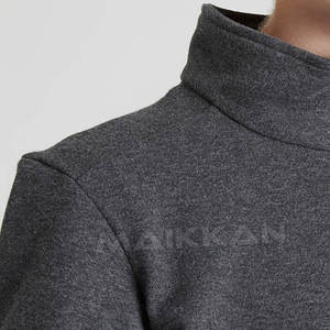 Chándal para niños de 2 piezas personalizado de alta calidad con cremallera patrón sólido ropa informal para niños - Product Image 3