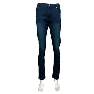 Pantalon en jean pour femme Chase Value - Vert foncé Taille 28 - Product Image 4