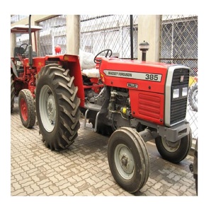 Tractor Massey Ferguson 385 original en venta a precio económico, maquinaria agrícola usada para agricultura, cultivo, arado y trabajo de campo. - Product Image 6