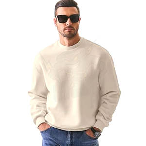 Sudadera informal de manga larga con cuello redondo para hombre, Sudadera con capucha, Jersey de algodón clásico, Top ligero, hecho a medida - Product Image 3