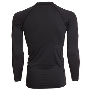 Rashguard à manches longues en polyester respirant, séchage rapide, imprimé par transfert thermique, logo personnalisé, design personnalisé de haute qualité, 220g pour hommes - Product Image 3