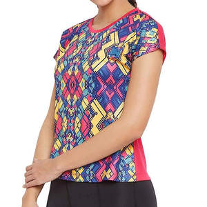 Camiseta de Sublimación para Mujer con Logotipo Personalizado al Mejor Precio, Camiseta de Lona de Verano, Camiseta de Lona con Color Personalizado, Camiseta de Sublimación - Product Image 3