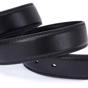 Ceinture en cuir de peau de vache véritable pour hommes de haute qualité nouvelle mode sur mesure avec goupille en acier pour boucle - Product Image 6