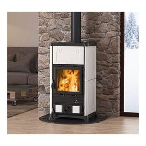 Poêle à bois FEDORA 8,3 kW blanc 5 étoiles Modèle 7112703 - Product Image 2