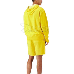 Servicio OEM al por Mayor, Conjunto de Sudadera con Capucha de Forro Polar para Hombre, Diseño de Primera Calidad, Ligero, de Color Sólido - Product Image 4