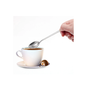 ช้อนชาสแตนเลสด้ามจับยาวเป็นมิตรต่อสิ่งแวดล้อมช้อนตักกาแฟงานปาร์ตี้ทันสมัย - Product Image 1