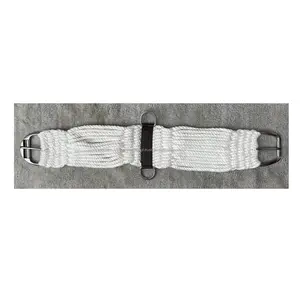 高品质西方罗珀束带由聚酯和不锈钢带扣和丁字环制成