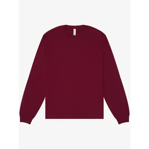 T-shirt promozionali personalizzate a maniche lunghe, modello boxy, per gadget aziendali - Product Image 6