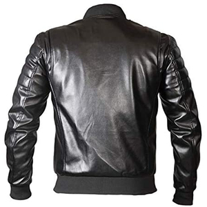 Chaqueta de Cuero Vacuno Estilo Motero para Hombre, Corte Ajustado, Personalizada 2025, para Primavera, Otoño e Invierno - Product Image 6