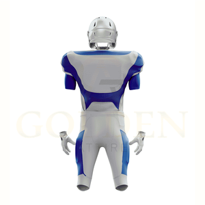Vêtements de sport pour hommes de haute qualité, ensembles d'uniformes de football américain, légers, 100% polyester, couleurs personnalisables, service OEM - Product Image 4