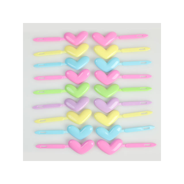 Aurora Pin Presents Cute Bow Hair Clips Korean Plastic Barrettes For Girls Braids Ponytails And Everyday Styling Fun Self-Hinge
