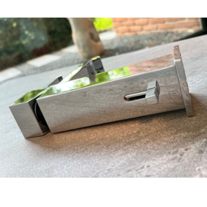 Grifo Mezclador de Bidé Nobili F, Monomando Cromado con Aireador Giratorio, Cartucho Cerámico, Diseño Italiano Moderno y Cuadrado - Product Image 3