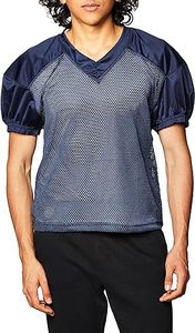 Maillot de football américain unisexe personnalisé sergé avec sublimation et impression par transfert de chaleur Spandex respirant/Polyester - Product Image 3