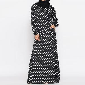 Tenue vestimentaire traditionnelle des femmes musulmanes longue longueur robe modeste soirée couverture complète robe modeste à vendre en vrac - Product Image 1