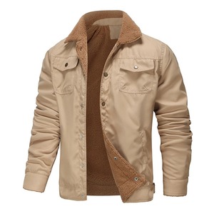 Chaqueta vaquera de invierno para hombre, impermeable, a prueba de viento, transpirable, Estilo Vintage - Product Image 5
