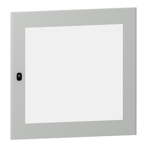 สำหรับ SCHNEIDER ELECTRIC NSYDS3D88T ประตูกระจกสำหรับแผงควบคุม S3D H800xW800 RAL 7035 พร้อมแผงปิดล็อค - Product Image 1