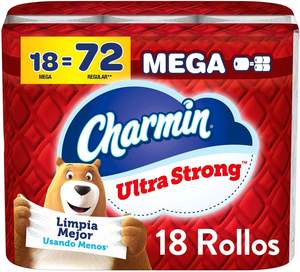 CharminUltra Strong Toilet Paper 18 Mega Rolls, 220 <b>Sheets</b> Per Roll - Product Image 3