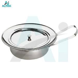 ALMAC Bassin de lit en acier inoxydable de qualité professionnelle utilisé dans les hôpitaux et les maisons de retraite Conception hygiénique avec finition polie lisse - Product Image 1