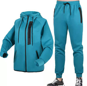 Últimos conjuntos de chándal superventas para hombre, chándal de diseñador personalizado, chaquetas para correr, 2 piezas, ropa con capucha de moda 2026 para hombres - Product Image 6