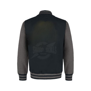Customized Logo Men's <b>Slim</b> <b>Fit</b> Letterman <b>Jacket</b> with Stand Collar Breathable & Eco-Friendly Winter Outdoor Wear Low MOQ - Product Image 2
