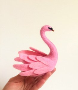 ของเล่นตุ๊กตาสัตว์ทำจากขนแกะจับงานประดิษฐ์ขึ้นอย่างพิถีพิถันสำหรับการสะสม - Product Image 1