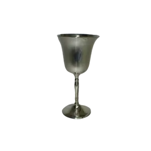 2025 Design Silver Plating <b>Goblet</b> Cup Excellent Quality Metal Wive Cocktail <b>Glass</b> Use for Party and Home Handmade in Bulk - Product Image 1