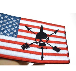 Fabricant professionnel de drapeaux brodés, qualité supérieure, bon prix, patchs brodés personnalisables, badges à coudre, à repasser, à épingler - Product Image 2