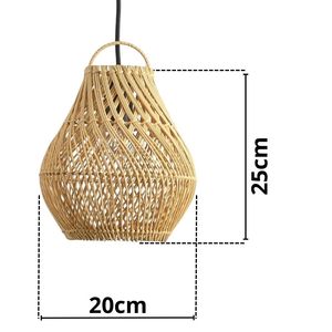 Custom Design Rattan <b>Lampshades</b> Direct Manufacturer from Vietnam Wholesale price - Product Image 4