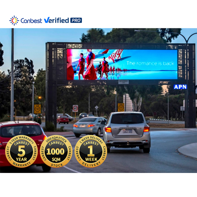 96*96 P6 P10 100Ft Big Digital Commercial Led Display Screen Screens for Outdoor 6M by 3M 9 X 9 Led Advertising Video Wall Sign