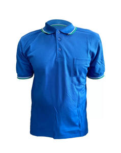 Logotipo bordado personalizado de alta calidad para hombres para Polos Patrón sólido Gym-Wear Rentable y elegante - Product Image 6