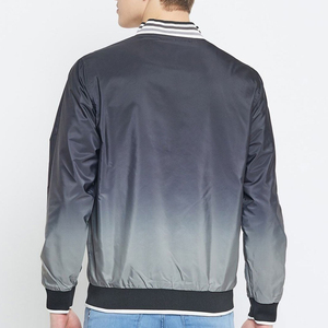 Chaqueta Bomber para Hombre, Venta Caliente, Personalizada, Económica, a la Moda, Cortavientos, Chaqueta Bomber de Invierno para Hombre, Piel de Vaca Brillante - Product Image 4