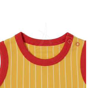 Baby Sports Basketball Jersey Romper Set Comfortable Outfit For Casual And Daily Activities - Product Image 5