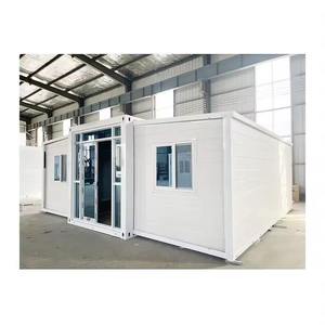 Grande maison mobile de luxe préfabriquée en conteneur, extensible, deux chambres, en acier, en stock - Product Image 3