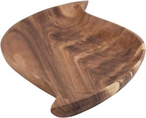 ถาดเสิร์ฟไม้ธรรมชาติทรงสี่เหลี่ยมผืนผ้าทำด้วยมือของตกแต่งจานไม้สีธรรมชาติขนาดสั่งทำได้ตามต้องการ - Product Image 6