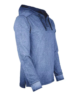 Best Quality Winter Men's Long Sleeve Fleece Pullover Hoodies Customized Blank Plain Design for Street Wear Front Logo Regular - Product Image 3