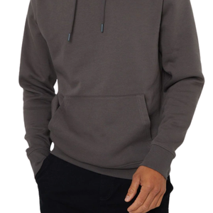Nouveau sweat à capuche uni pour homme, en coton doux, décontracté, à manches longues, avec poche kangourou, streetwear moderne - Product Image 6
