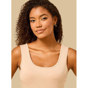 Camiseta Corta Deportiva Transpirable con Cuello Cuadrado para Mujer - Camisola Básica para Gimnasio - Product Image 4