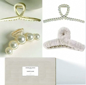 Time and Tru Mini Pinzas para el Cabello, Paquete de 4 - Product Image 1