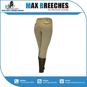 Meilleure qualité conception personnalisée dames équitation culotte équestre dernière mode Nylon Leggings prix de gros cheval produits - Product Image 4