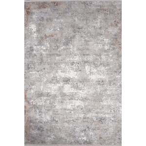 Vavien 1383 Juego de alfombra de área gris de alfombra hecha a máquina con textura suave - Product Image 1