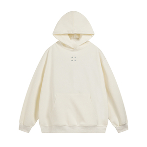 Personnalisé Votre Propre Conception En Gros Surdimensionné Hommes Casual Sports À Capuche Couleur Unie Pull-Over French Terry Lourd Poids Pour L'hiver - Product Image 4