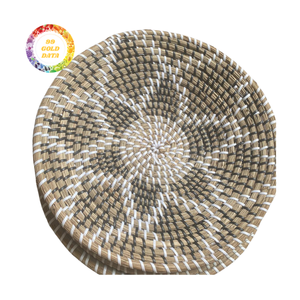 เสื่อหญ้าทะเลสานด้วยมือธรรมชาติจากหญ้าทะเลเวียดนามต้นกำเนิดเหมาะสำหรับตกแต่งบ้านพื้นพรมหรือปิกนิก - Product Image 5