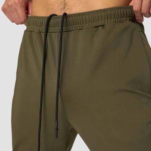 กางเกงกีฬาผู้ชายฤดูใบไม้ผลิและฤดูใบไม้ร่วงกางเกงลำลองหลวมกางเกงเสื้อผ้าผู้ชายสีทึบผ้าฝ้าย100% มีกระเป๋า - Product Image 3