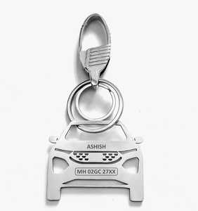 Porte-clés Design en forme de balle métallique Combo en forme de balle Porte-clés design modèle 3d pour cadeau de voiture de vélo avec porte-clés - Product Image 3