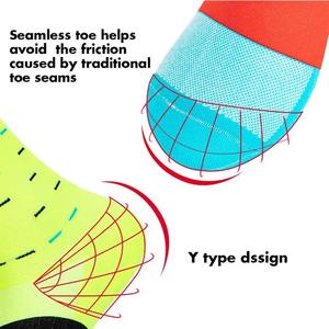 Alta calidad antideslizante Blister compresión correr calcetines ciclismo escalada viajar caminar tripulación alta humedad absorbe la parte inferior - Product Image 3