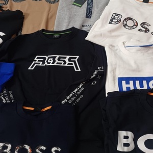 Sweat-shirt en coton polaire épais unisexe Pull à capuche d'hiver Col rond du Bangladesh Tissus à brosse Lot de vêtements en stock - Product Image 3