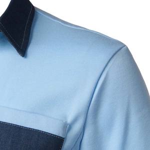 Venta al por mayor Casual Hombres Polo Camisa de manga corta transpirable 100% de alta calidad de poliéster de algodón Polo para los hombres - Product Image 4