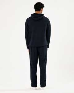Conjunto Deportivo para Hombre de Primera Calidad, 100% Algodón, Nuevo, Azul Marino, Ajuste Cómodo, Sudadera con Capucha y Pantalones, Estilo Relajado, Conjunto Combinado - Product Image 2