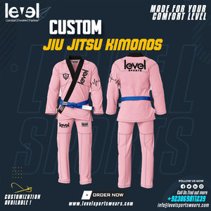 Custom Logo Kimono Jiu Jitsu Kimonos Judo Uniform New Design High Quality Bjj Gi Jiu-jitsu Martial Arts Suits - Product Image 6